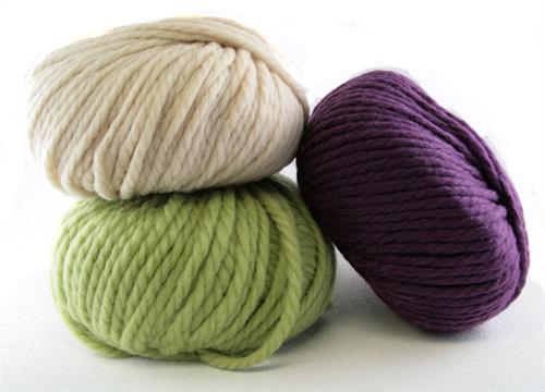 spun wool yarn